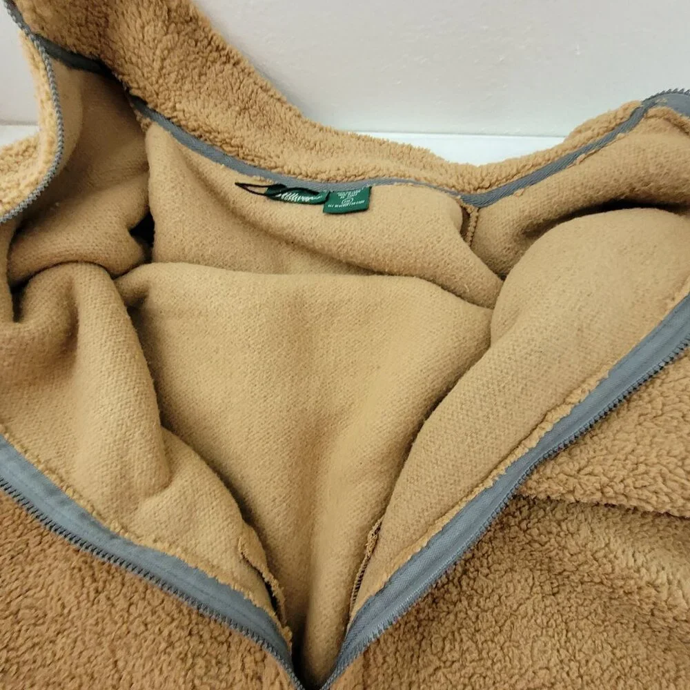 Stillwater Supply Fleece Vest Womens 2XL Caramel Brown Full Zip Soft Pockets NEW - Picture 13 of 16